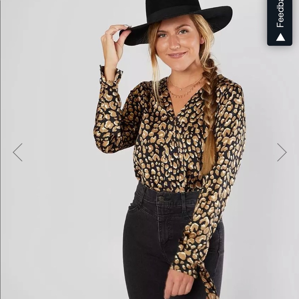 Leopard Blouse